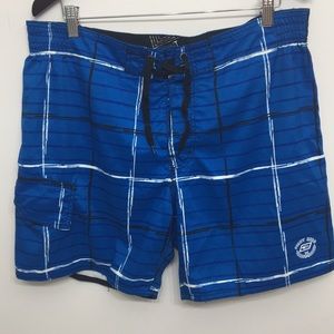 Point Zero Blue Shorts Size Large